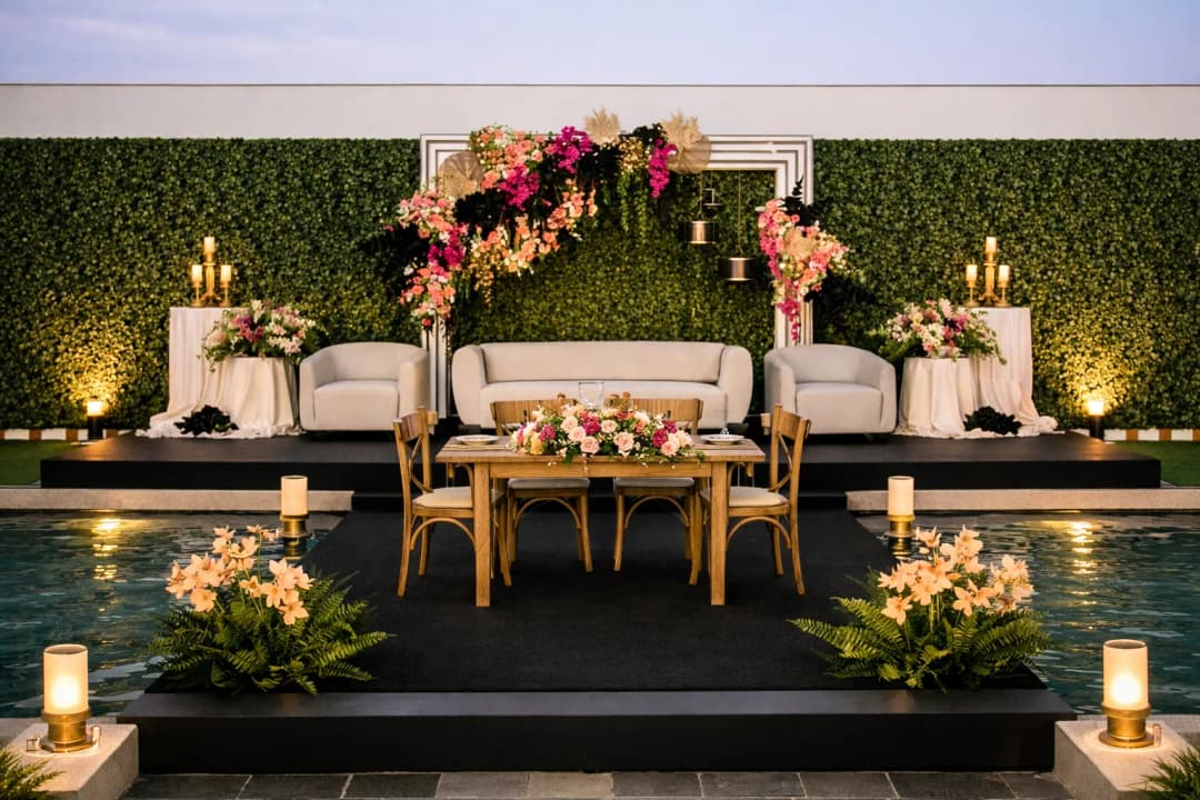 Tropical Villa Celebration Kini Kitchen