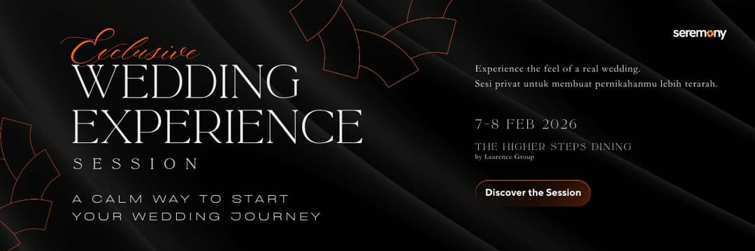 Exclusive Wedding Experience Session